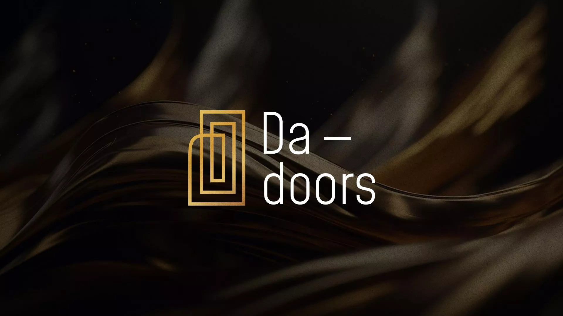Разработка логотипа для компании «DA-DOORS» в Ковдоре